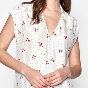 Equipment Alloura silk shirt NWT size M or L